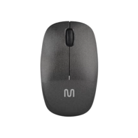 Mouse Sem Fio Standard Usb 1200dpi 3 Botões Design Ergonômico Preto Multi - MO251
