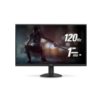 Monitor 27 Aoc Gamer 27b30h3/57, Full Hd, Ips, 120hz, 1ms Cor Preto