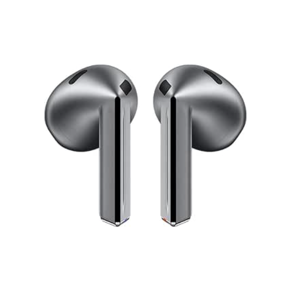 Samsung Galaxy Buds3, Fone de Ouvido sem fio, Cancelamento ativo de Ruído, Galaxy AI - Cinza