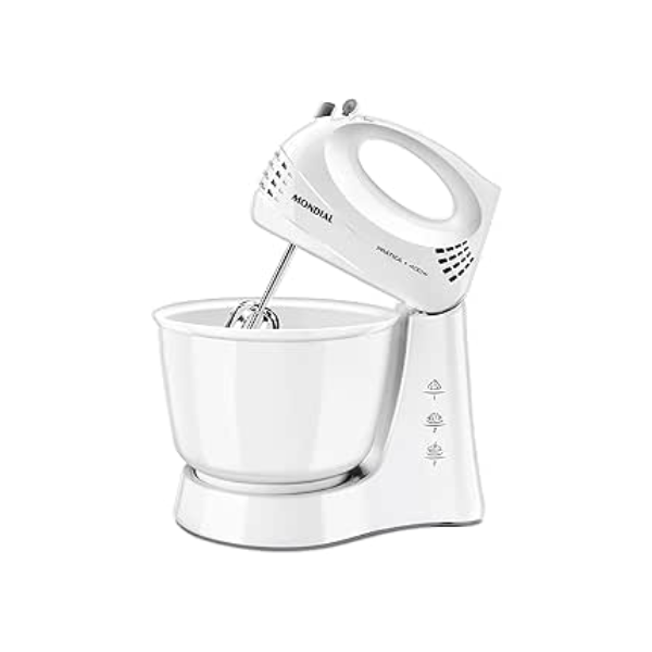 Batedeira Prática, Mondial, Branco, 400W, 220V - B-44-W
