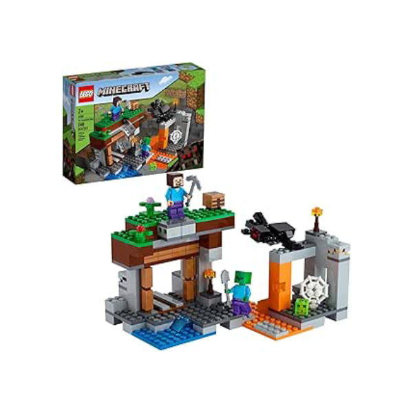 Kit de construção LEGO® Minecraft™ A Mina Abandonada 21166 (248 peças)