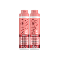 Eico Salão Em Casa Hidratação Intensiva Shampoo Sem Sal 800ml + Condicionador Leave-in 750ml