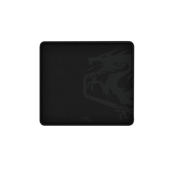 Mousepad Gamer MERAK, ELG, MPML, Speed, Large, 45X40cm, Antiderrapante, a prova de suor, Preto