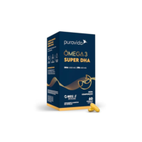 Omega 3 Super DHA Fraco 60 Cáps - Puravida