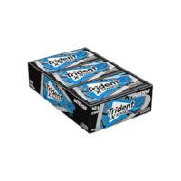 Chiclete Trident XSenses Intense Sem Açúcar - Caixa com 21 unid. de 8g