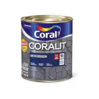 CORALIT ANTIFERRUGEM PRETO 900ML - CORAL