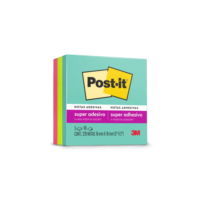 Post-it, 3M, Bloco de Notas Adesivas, Coleção Supernova, Neon, 76x76mm, 270 folhas