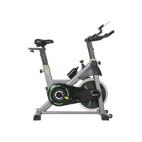 Bicicleta Ergométrica Spinning Gallant Power Pro Mecânica Roda De Inercia 20kg (gsb20hbta-pt)