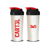 Coqueteleira / Shaker Cartel 3vs Branca - Academia 600ml - 3vs Nutrition