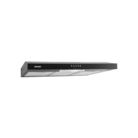 Depurador E Exaustor De Ar Slim 80 Cm Preto Suggar DPS181PT 3 Velocidades