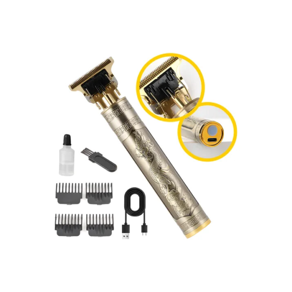 Máquina De Cortar Cabelo Elétrico Sem Fio T9 Barbeador Homem
