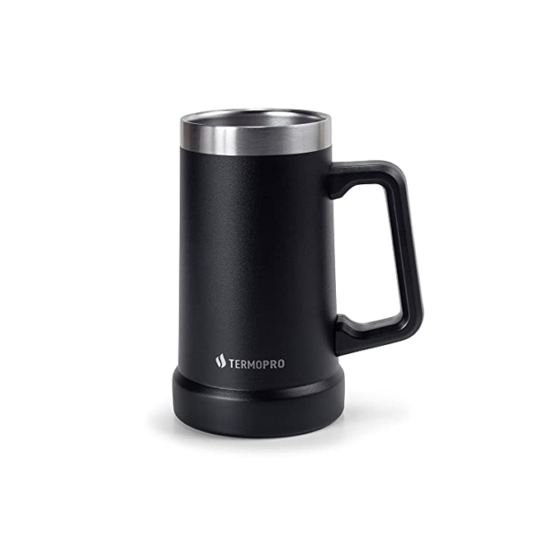 TERMOPRO Caneca Térmica para Cerveja 709ml Preto