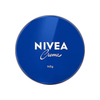 NIVEA Creme Lata - Hidratação profunda para as áreas mais ressecadas como cotovelo, calcanhar, joelho, mãos e pés, também protege do frio e cuida da pele tatuada - 145g