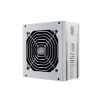 Fonte Cooler Master MWE Gold V2 FM, 750W, 80 Plus Gold, Modular, PFC Ativo, Sem Cabo, Branco - MPE-7501-AFAAG-3GWO