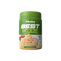 Atlhetica Nutrition Best Vegan Protein Sabor Torta De Maca Com Canela Pó em Pote 500g