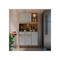 Armário Cozinha Completa Compacta Móveis Bonatto Lançamento