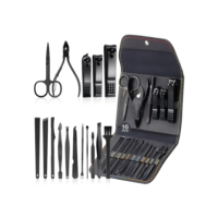 Kit 16 Pçs/Set Profissional Aço inoxidável Para Manicure Pedicure