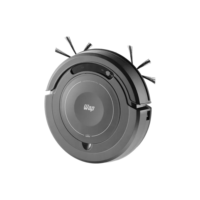 Robô Aspirador de Pó WAP ROBOT W100C - 3 em 1 Varre Aspira e Passa Pano, Sensor Antiqueda e de Impacto