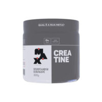 Creatina Max Titanium Monohidratada em Pó Pote 300g Creatina Po Sem Sabor