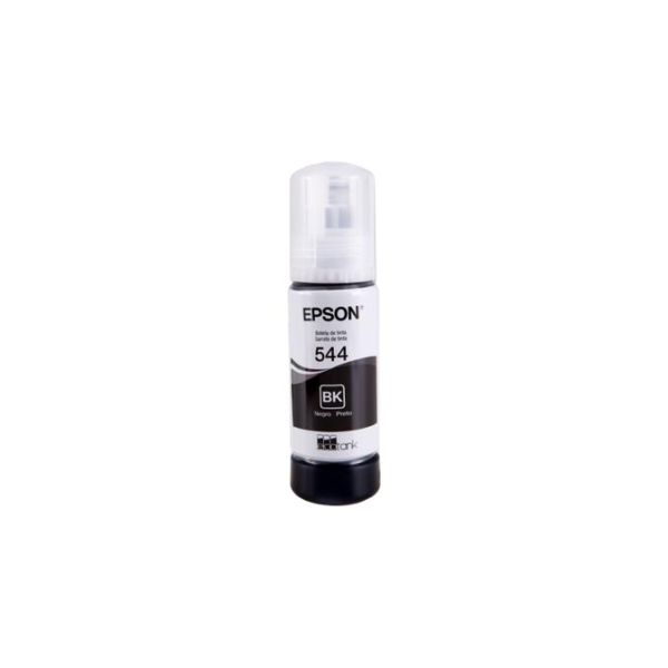 Garrafa de Tinta Epson EcoTank T544 Preta Original Refil