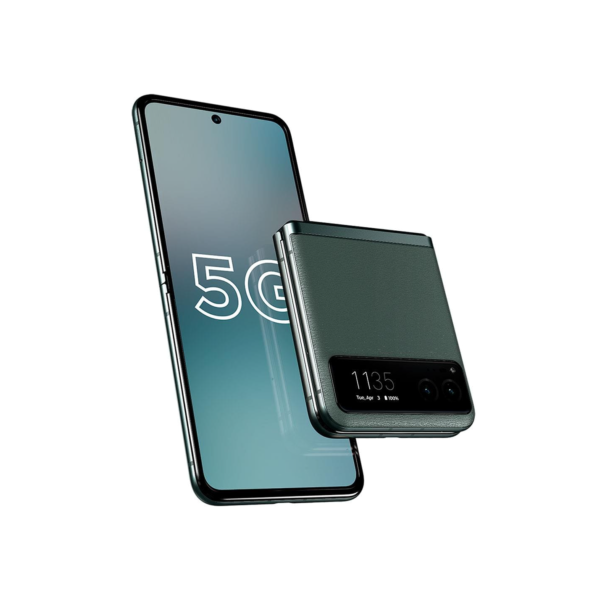 Smartphone Motorola Razr 40 5G Sage Green 256GB 8GB de RAM Tela de 6.9" Câmera Traseira Dupla Android 13 Processador Snapdragon 7 Gen 1