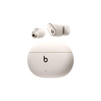 Beats Studio Buds + | O autêntico fone de ouvido sem fio com cancelamento de ruído, compatibilidade com Apple e Android aprimorada, microfone embutido, fones de ouvido Bluetooth – Marfim