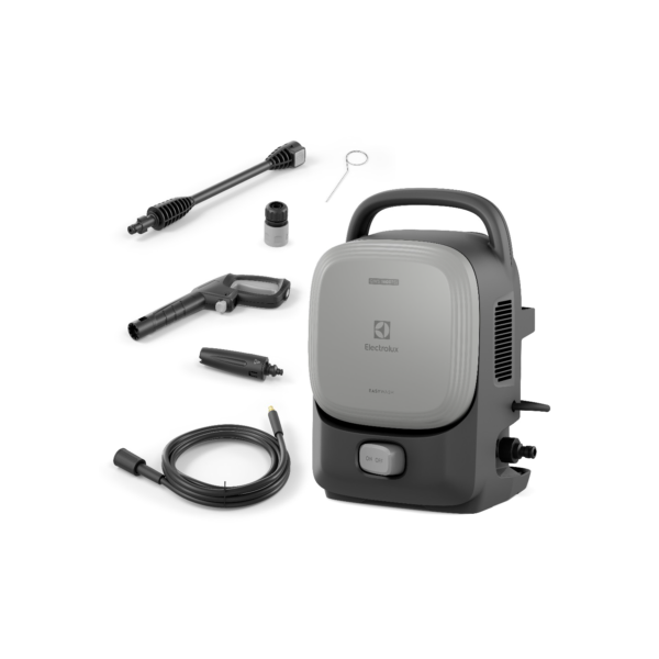 Lavadora de Alta Pressão Electrolux  EasyWash 1600PSI 1400W com Engate Rápido Cinza
