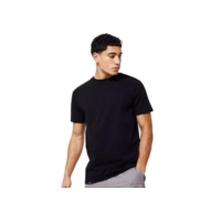 Camiseta Masculina Algodão Básica Lisa Não Amassa - Royal - EGG - Homem - Preto