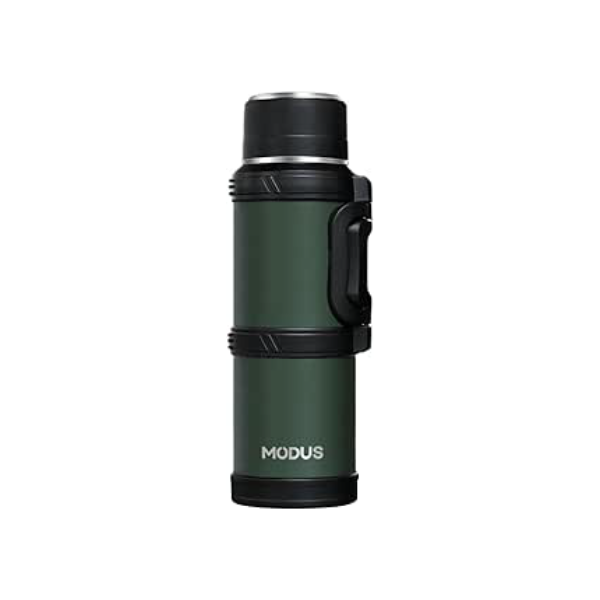 MODUS Garrafa Térmica De Aço Inoxidável Com Isolamento A Vácuo De Grande Capacidade 2400ML (Verde Exército)