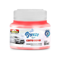 Odorizador de Carro Breeze Fragrância Carro Novo 80ml Líquido, 30 Dias de Ação Contínua, Sensação de Frescor