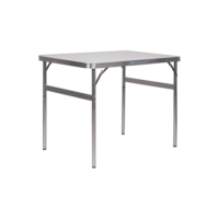 Mesa Dobrável De Alumínio Com Tampo De Mdf, 900 X 600 Mm Palisad