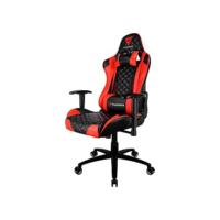 Cadeira Gamer Profissional TGC12 Preta/Vermelha THUNDERX3