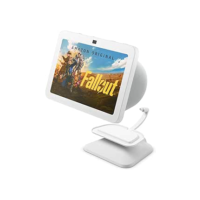 Suporte ajustável para Echo Show 8 (3ª geração) com porta de carregamento USB-C | Cor Branca