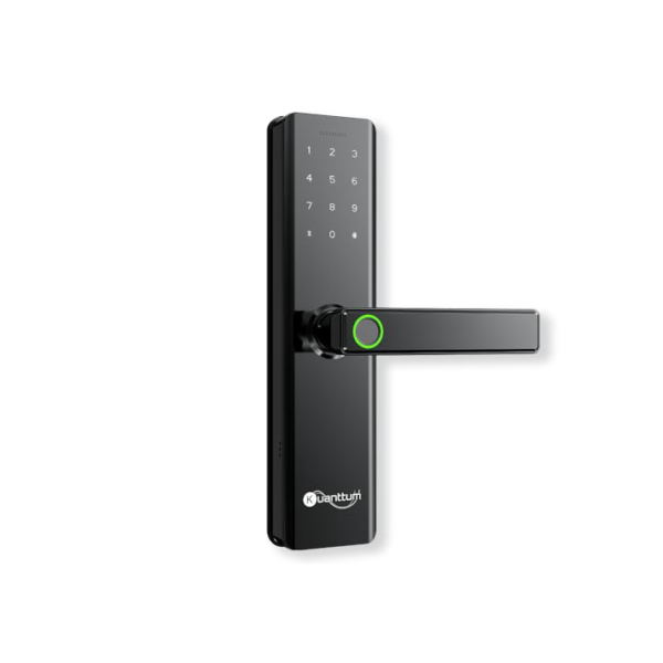 Fechadura Eletronica Digital Biométrica Smart Inteligente Kuanttum Kappa