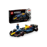 Carro De Corrida com Piloto RB20 Oracle Red Bull Racing Formula 1 77243 Lego