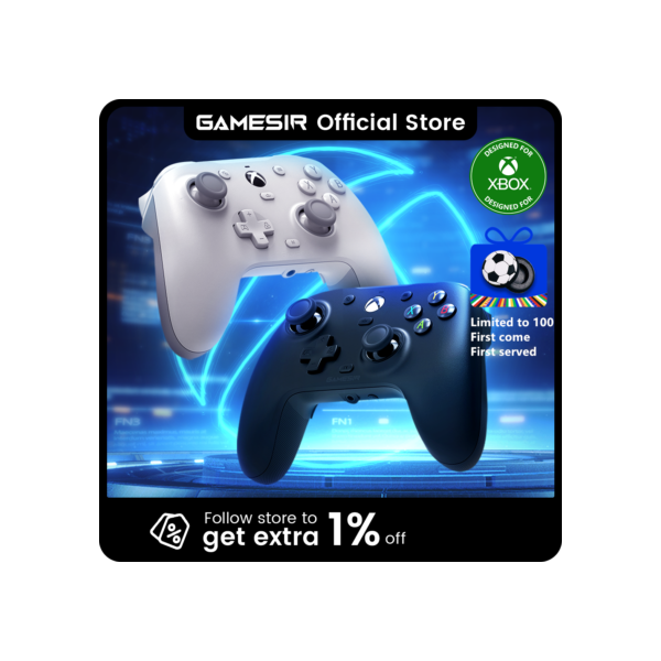 GameSir-G7 HE Xbox Gaming Controller, Hall Effect Gamepad, apto para Xbox Series X, Xbox Series S, Xbox One, Steam, PC, janelas