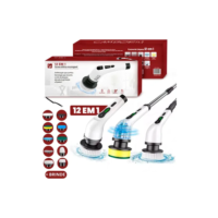 Eps-432 Escova De Limpeza Elétrica Multifuncional Giratória Recarregável 12 Em 1 + Brinde