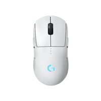 Mouse Gamer Sem Fio Logitech G PRO 2 LIGHTSPEED para Destros ou Canhotos, 4 Botões Programáveis e Removíveis, Sensor Hero 2 44K DPI, Carregamento USB-C, PC/Mac - Branco