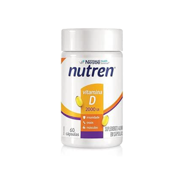 Nutren Suplemento Alimentar Vitamina D 2.000Ui 60 Cápsulas