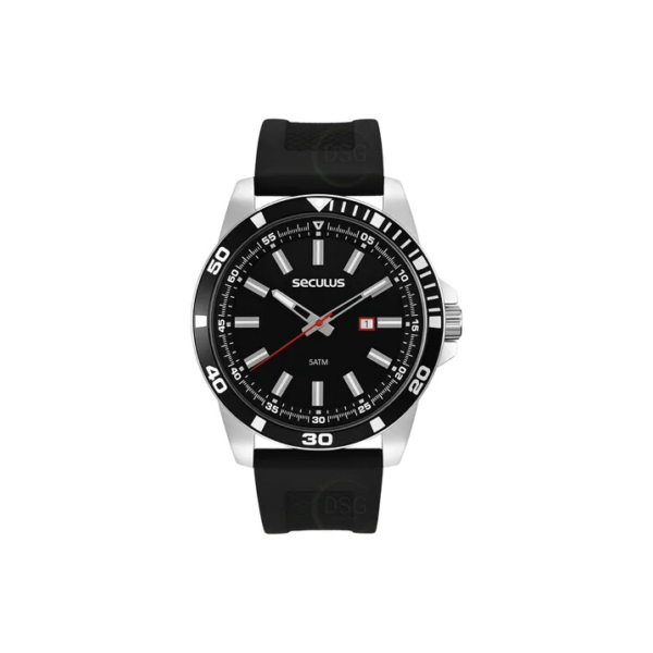 Relógio Seculus Masculino Original Prova D'água 50 Metros