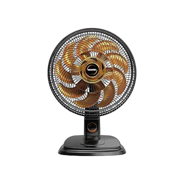 Ventilador de Mesa e Parede Mallory Egeo, Silencioso, Hélice de 15 pás, Grade Especial em Sistema TS, Máxima Vazão e Mínimo Ruído – PR-DR - 220V