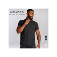 Camisa Gola Polo Masculina Pique Premium Algodão Confortável