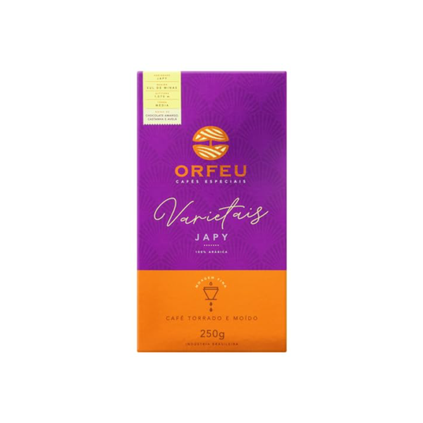 Café Japy Orfeu Torrado e Moído 100% Arabica, 250g