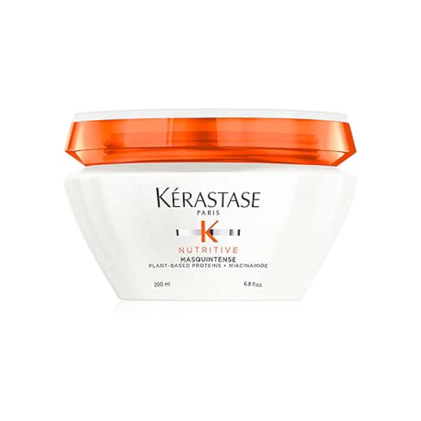 Nutritive Masquintense Kérastase Máscara Capilar Ultra Concentrada Para Cabelos Muito Secos e Finos com Nutrição Intensa que Fortalece a Fibra Capilar, 200ml