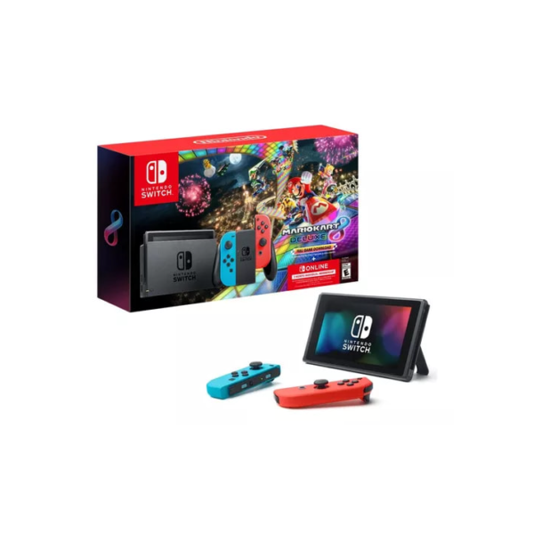 Nintendo Nintendo Switch Switch 32GB Mario Kart 8 Deluxe cor vermelho-néon y azul-néon y preto 2018