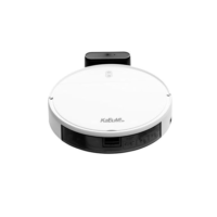 Robô Aspirador e Passa Pano KABUM! smart 100 - 5 Modos de Limpeza, Sensor Anti-Queda, Base de Carregamento - Bivolt - Branco - KBSF005