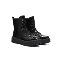 Bota Feminina Coturno Tratorado Plataforma Blogueira Moda
