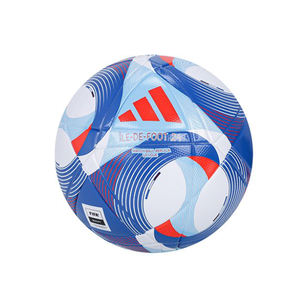 Bola de Futebol Adidas Olympics 24 LGE - Branco+Vermelho