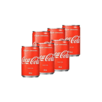 Pack de Coca-Cola lata 220ml 6 unidades