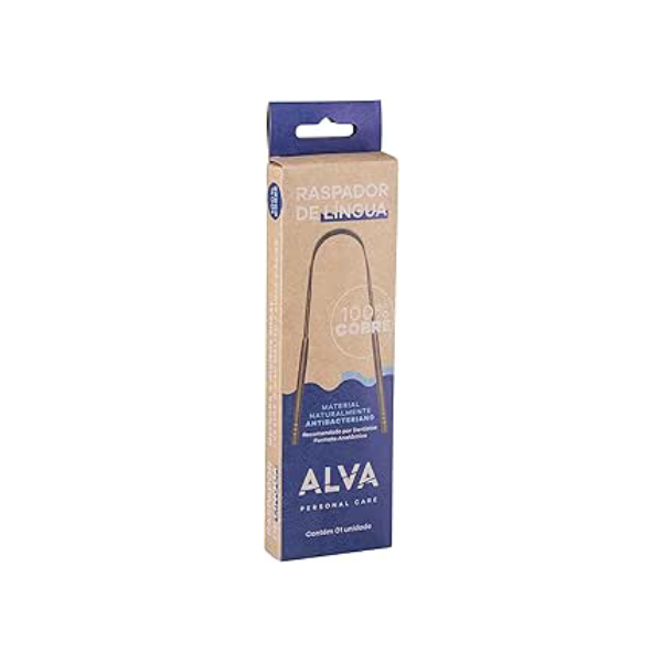 Alva Personal Care Alva Raspador De Língua De Cobre